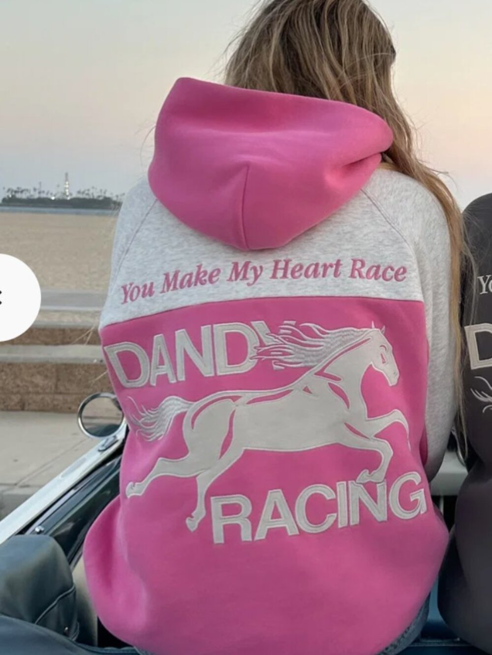 Dandy Racing Heart Hoodie - Picture 2 of 2